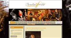 Desktop Screenshot of carolinhild.de